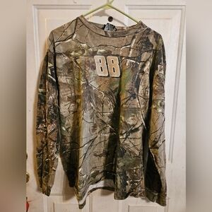 NASCAR Camouflage Shirt,  Car Number 88, Womens  Xlg